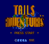 Tails Adventures (Japan, USA) (En,Ja) Title Screen